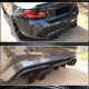 Диффузор заднего бампера V4 (для F87 M2/M2С, Карбон) для BMW 2 серия F22/23 2014-2021 гг