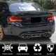 Задний диффузор V6 (для F87 M2/M2C, Карбон) для BMW 2 серия F22/23 2014-2021 гг
