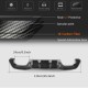 Задний диффузор V6 (для F87 M2/M2C, Карбон) для BMW 2 серия F22/23 2014-2021 гг