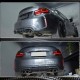 Задний диффузор V5 для F87 M2/M2C, Карбон для BMW 2 серия F22/23 2014-2021 гг