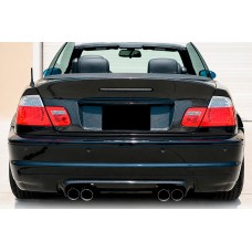 Задний диффузор V2 (для M3, Карбон) для BMW 3 серия E46 1998-2006 гг