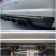 Диффузор заднего бампера Карбон V3 (для M3) для BMW 3 серия E-46 1998-2006 гг