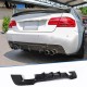 Диффузор заднего бампера V1 (для E92/E93 M-Sport, Карбон) для BMW 3 серия E-90/91/92/93 2005-2011 гг