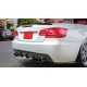 Диффузор заднего бампера V1 (для E92/E93 M-Sport, Карбон) для BMW 3 серия E-90/91/92/93 2005-2011 гг