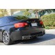 Диффузор заднего бампера V-Style (для E92/E93 M3, Карбон) для BMW 3 серия E-90/91/92/93 2005-2011 гг