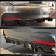 Диффузор заднего бампера V1 (для F30 M-Sport, Карбон) для BMW 3 серия F-30/31/34 2012-2019 гг