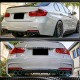 Диффузор заднего бампера V4 (для F30 M-Sport, Карбон) для BMW 3 серия F-30/31/34 2012-2019 гг