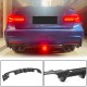 Диффузор заднего бампера Carbon V9 (для M-Sport) для BMW 3 серия F-30/31/34 2012-2019 гг Диффузор заднего бампера Carbon V9 (для M-Sport) для BMW 3 серия F-30/31/34 2012-2019 гг