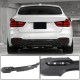 Диффузор заднего бампера V3 (для F34 M-Sport, Карбон) для BMW 3 серия F-30/31/34 2012-2019 гг