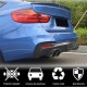 Диффузор заднего бампера V3 (для F34 M-Sport, Карбон) для BMW 3 серия F-30/31/34 2012-2019 гг