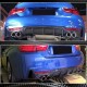 Диффузор заднего бампера V1 (для M-Sport, Карбон) для BMW 4 серия F-32 2012-2020 гг