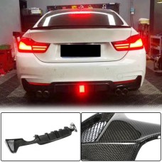 Диффузор заднего бампера Карбон V7 (M-Sport) для BMW 4 серия F-32 2012-2020 гг