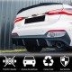 Диффузор заднего бампера V2 (для G22/G23 M-Sport, Карбон) для BMW 4 серия G22/23/26 2020- гг