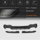 Диффузор заднего бампера V3 (для G22/G23 M-Sport, Карбон) для BMW 4 серия G22/23/26 2020- гг