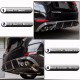 Диффузор заднего бампера V2 (для G26 M-Sport, Карбон) для BMW 4 серия G22/23/26 2020- гг