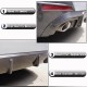Диффузор заднего бампера V1 (для G26 M-Sport, Карбон) для BMW 4 серия G22/23/26 2020- гг