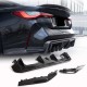 Диффузор заднего бампера V5 (для G82/G83, Карбон) для BMW 4 серия G22/23/26 2020- гг