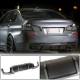 Диффузор заднего бампера Карбон V2 (M-Sport) для BMW 5 серия F-10/11/07 2010-2016 гг