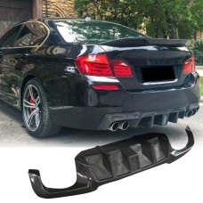 Диффузор заднего бампера Карбон V3 (M-Sport) для BMW 5 серия F-10/11/07 2010-2016 гг