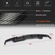 Диффузор заднего бампера Карбон V5 (M-Sport) для BMW 5 серия F-10/11/07 2010-2016 гг
