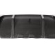 Диффузор заднего бампера Карбон V2 (для M5) для BMW 5 серия F-10/11/07 2010-2016 гг