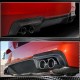 Диффузор заднего бампера V2 (для F10 M5, Карбон) для BMW 5 серия F-10/11/07 2010-2016 гг
