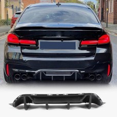 Диффузор заднего бампера Карбон V1 (2017-2020, F90) для BMW 5 серия G30/31