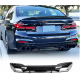 Диффузор заднего бампера Карбон V2 (2017-2020, M-Sport) для BMW 5 серия G30/31
