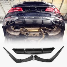 Диффузор заднего бампера V6 (для M-Sport, карбон) для BMW 5 серия G30/G31 2017–2023 гг