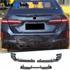 Диффузор заднего бампера Сухой карбон (M-Sport) для BMW 5/i5 серия G60/60E/61 2023- гг