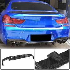Диффузор заднего бампера Карбон V2 (M-Sport) для BMW 6 F12/F13/F06 2011-2018 гг