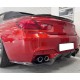 Диффузор заднего бампера V1 (для M6, Карбон) для BMW 6 F12/F13/F06 2011-2018 гг