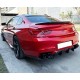 Диффузор заднего бампера FRP V2 (для M6) для BMW 6 F12/F13/F06 2011-2018 гг