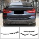 Диффузор заднего бампера V2 (для M-Sport 2017-2020, Карбон) для BMW 6 серия G32 2017- гг Диффузор заднего бампера V2 (для M-Sport 2017-2020, Карбон) для BMW 6 серия G32 2017- гг