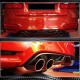 Диффузор заднего бампера V7 (для F80, Карбон) для BMW 3 серия F-30/31/34 2012-2019 гг