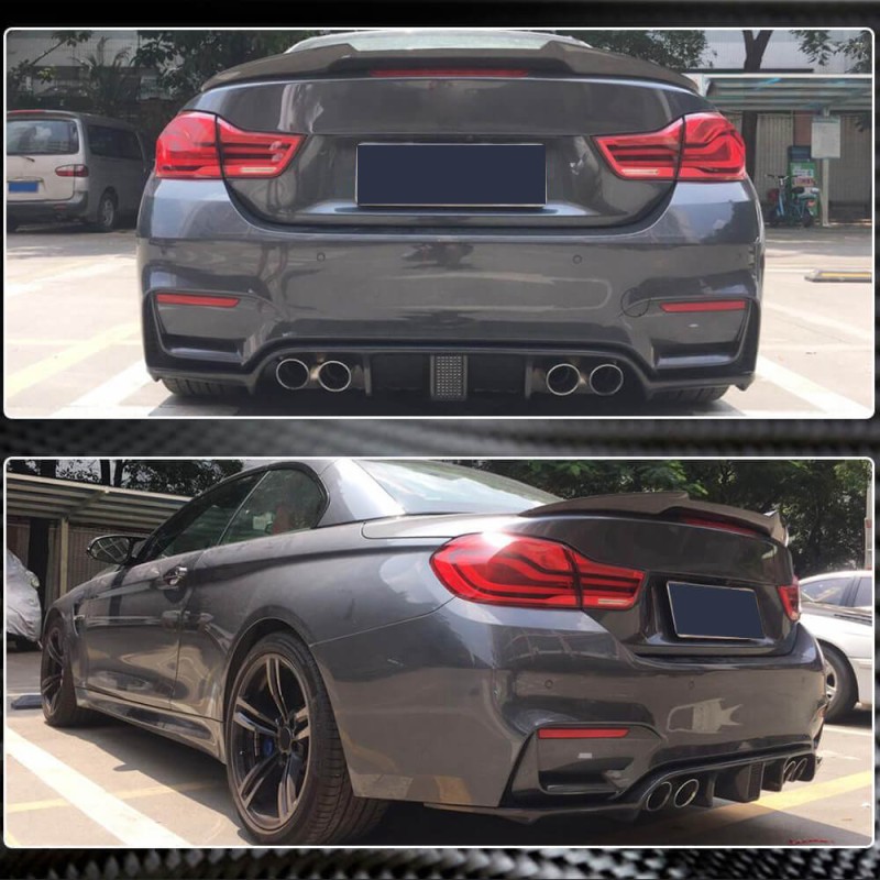 Диффузор заднего бампера V13 (для F80, Карбон) для BMW 3 серия F-30/31/34 2012-2019 гг Диффузор заднего бампера V13 (для F80, Карбон) для BMW 3 серия F-30/31/34 2012-2019 гг