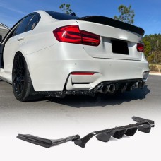 Диффузор заднего бампера Карбон V5 (для F82/F83) для BMW 4 серия F-32 2012-2020 гг