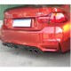 Диффузор заднего бампера V3 (для F82/F83, Карбон) для BMW 4 серия F-32 2012-2020 гг