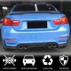 Диффузор заднего бампера V6 (для F82/F83, Карбон) для BMW 4 серия F-32 2012-2020 гг