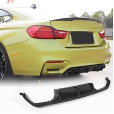 Диффузор заднего бампера Карбон V10 (для F82/F83) для BMW 4 серия F-32 2012-2020 гг