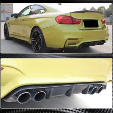 Диффузор Заднего Бампера V10 (для F82/F83, Карбон) для BMW 4 серия F32/F33/F36 2012-2020 гг