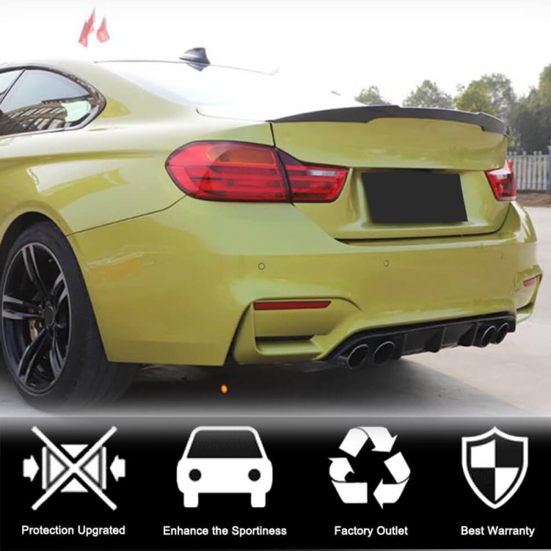 Диффузор заднего бампера FRP V15 (для F82/F83) для BMW 4 серия F-32 2012-2020 гг Диффузор заднего бампера FRP V15 (для F82/F83) для BMW 4 серия F-32 2012-2020 гг