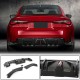 Диффузор заднего бампера Сухой карбон V5 (для G82/G83 2021-2025) для BMW 4/i4 серия G22/23/26 2020- гг