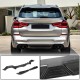 Диффузор заднего бампера V2 (для F97 2018-2021, Карбон) для BMW X3 G01 2018- гг