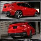 Диффузор заднего бампера Карбон (M-Sport) для BMW X4 F-26 2014-2018 гг