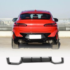 Дифузор заднього бампера Карбон (для F98, 2023-2025) для BMW X4 G02 2018- рр