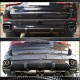 Диффузор заднего бампера Карбон V3 (M-Sport) для BMW X5 F-15 2013-2018 гг