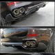 Диффузор заднего бампера Карбон V3 (M-Sport) для BMW X5 F-15 2013-2018 гг