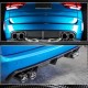 Диффузор заднего бампера Карбон V2 (для F85) для BMW X5 F-15 2013-2018 гг
