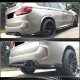 Диффузор заднего бампера Карбон V4 (для F85) для BMW X5 F-15 2013-2018 гг